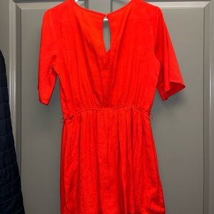 Cute red romper